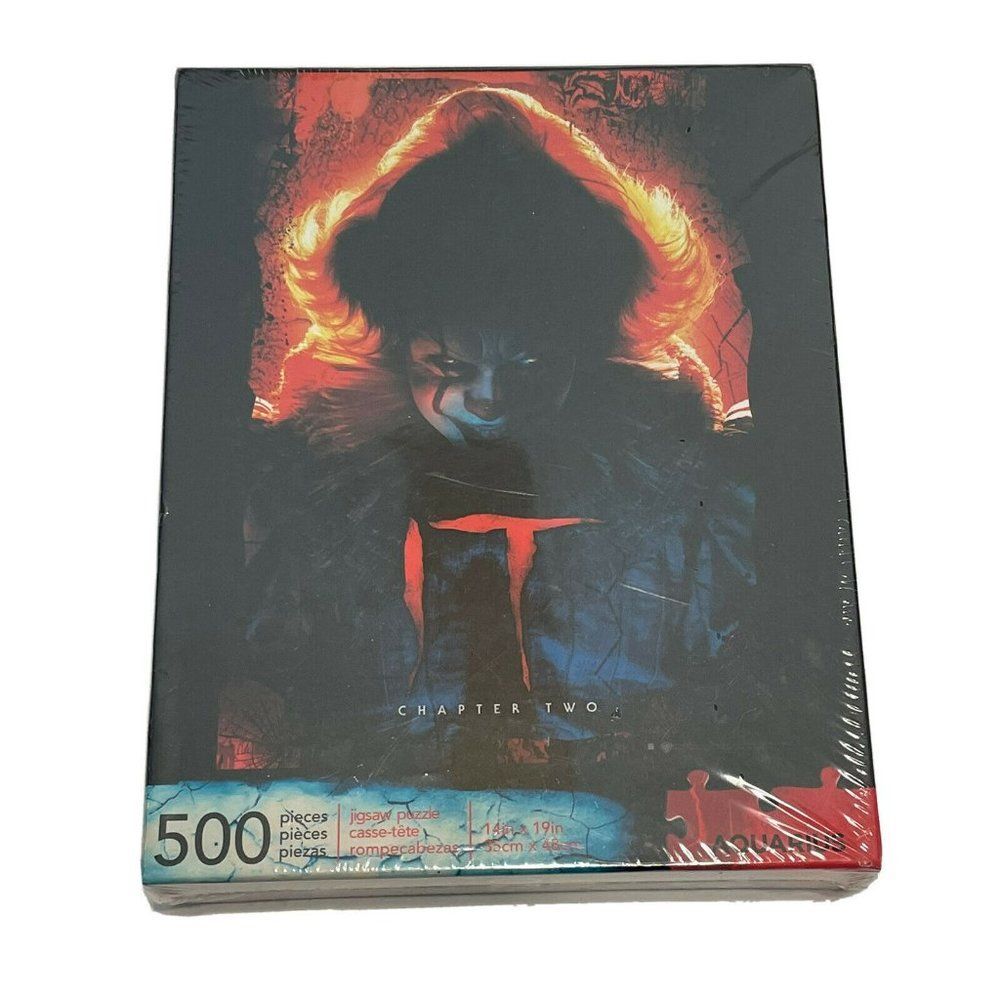 NEW IT Chapter 2  Pennywise 500 Piece  Jigsaw Puzzle Sealed Horror Movie toy